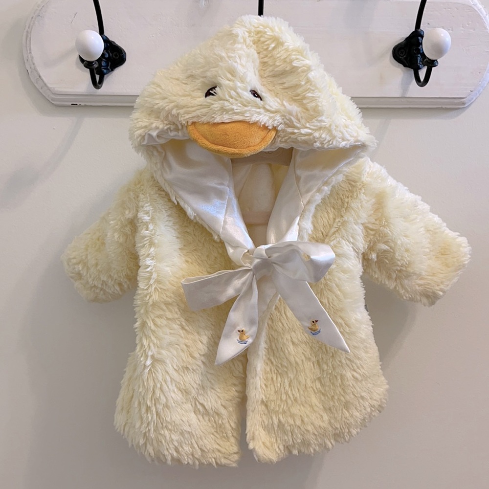 Bunnies by the Bay Baby Yellow Duck Cuddle Coat